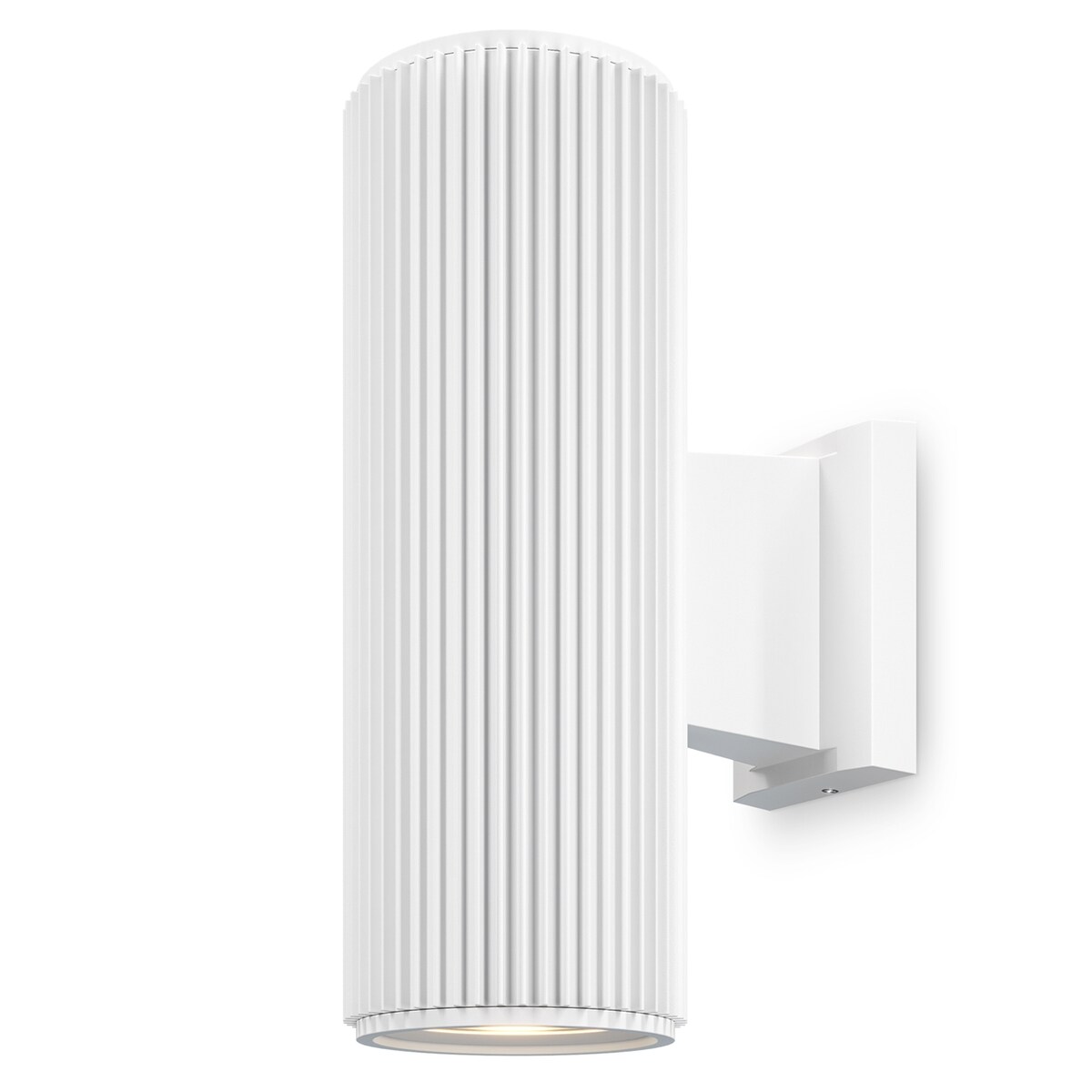 Kinkiet ogrodowy tuba Rando O419WL-02W metalowy biały