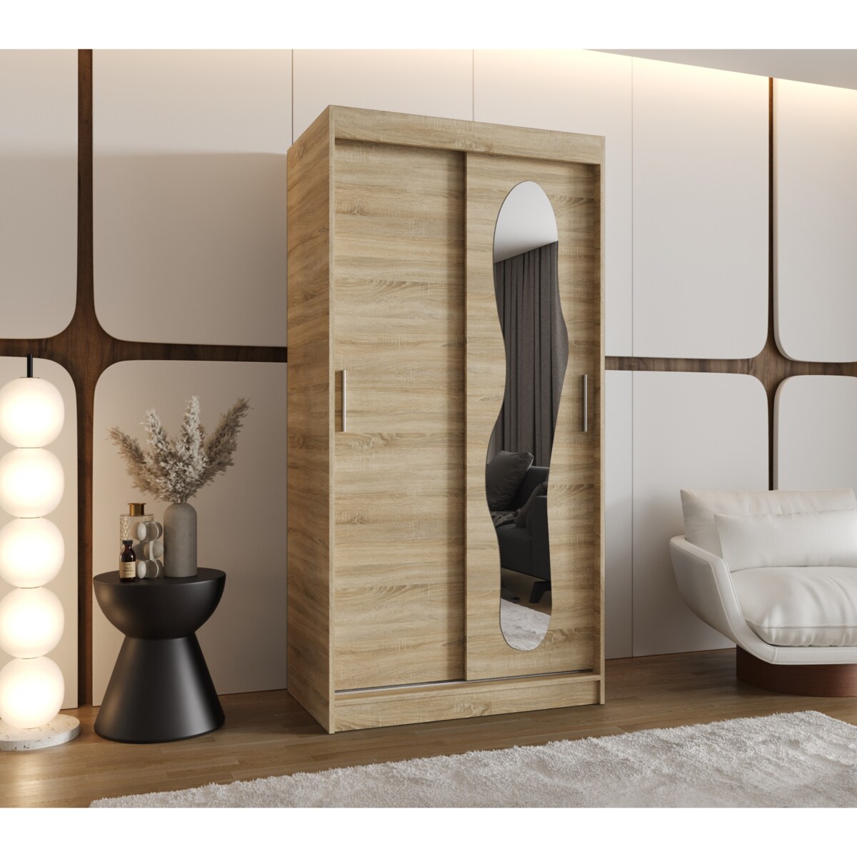 Szafa przesuwna ULTRA 100 sonoma