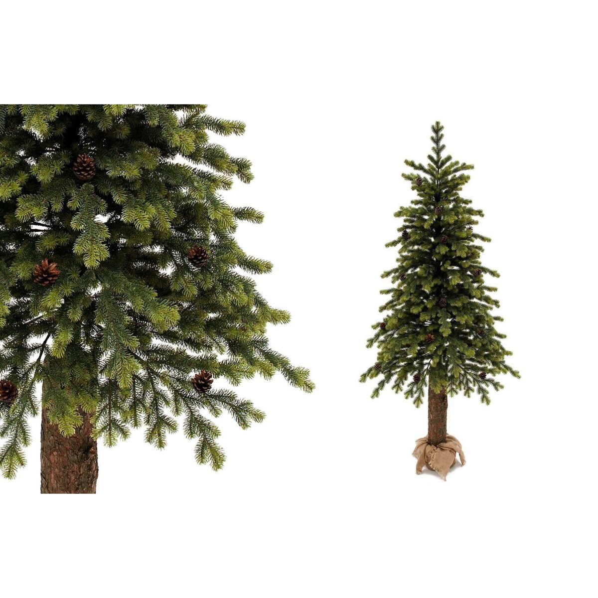 Choinka sztuczna Świerk włoski na pniu 100% PE