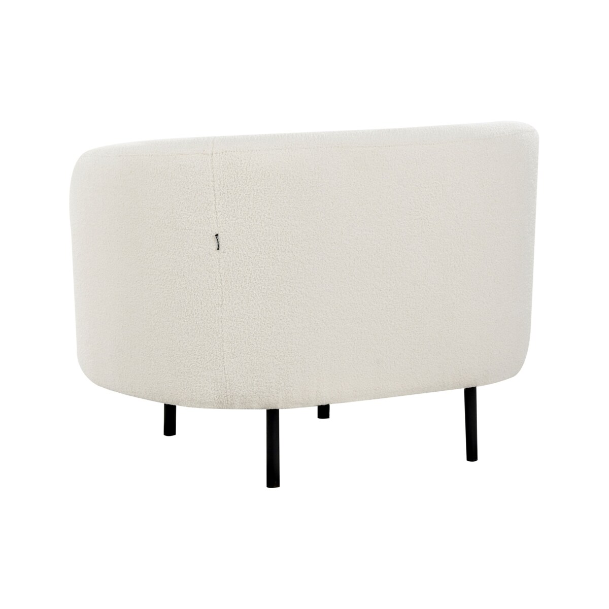 Fotel LOEN Boucle Biały