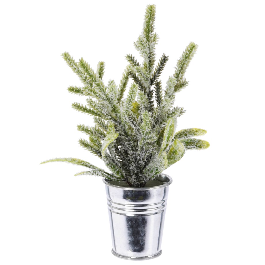 Roślina Sztuczna Choinka W Doniczce Świąteczna