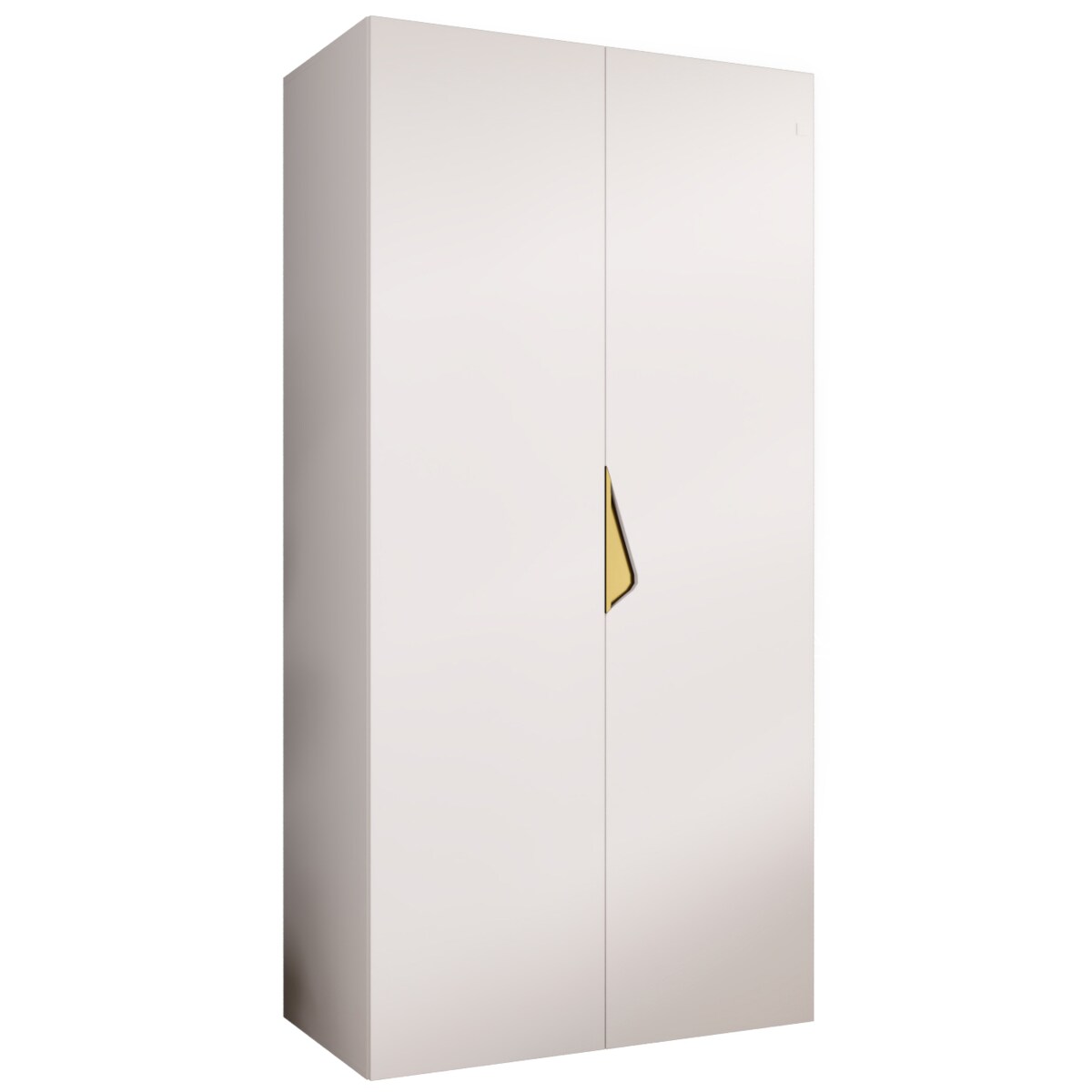 Szafa uchylna Sandi 1 100 wys 202 cm Biały + u Złoty