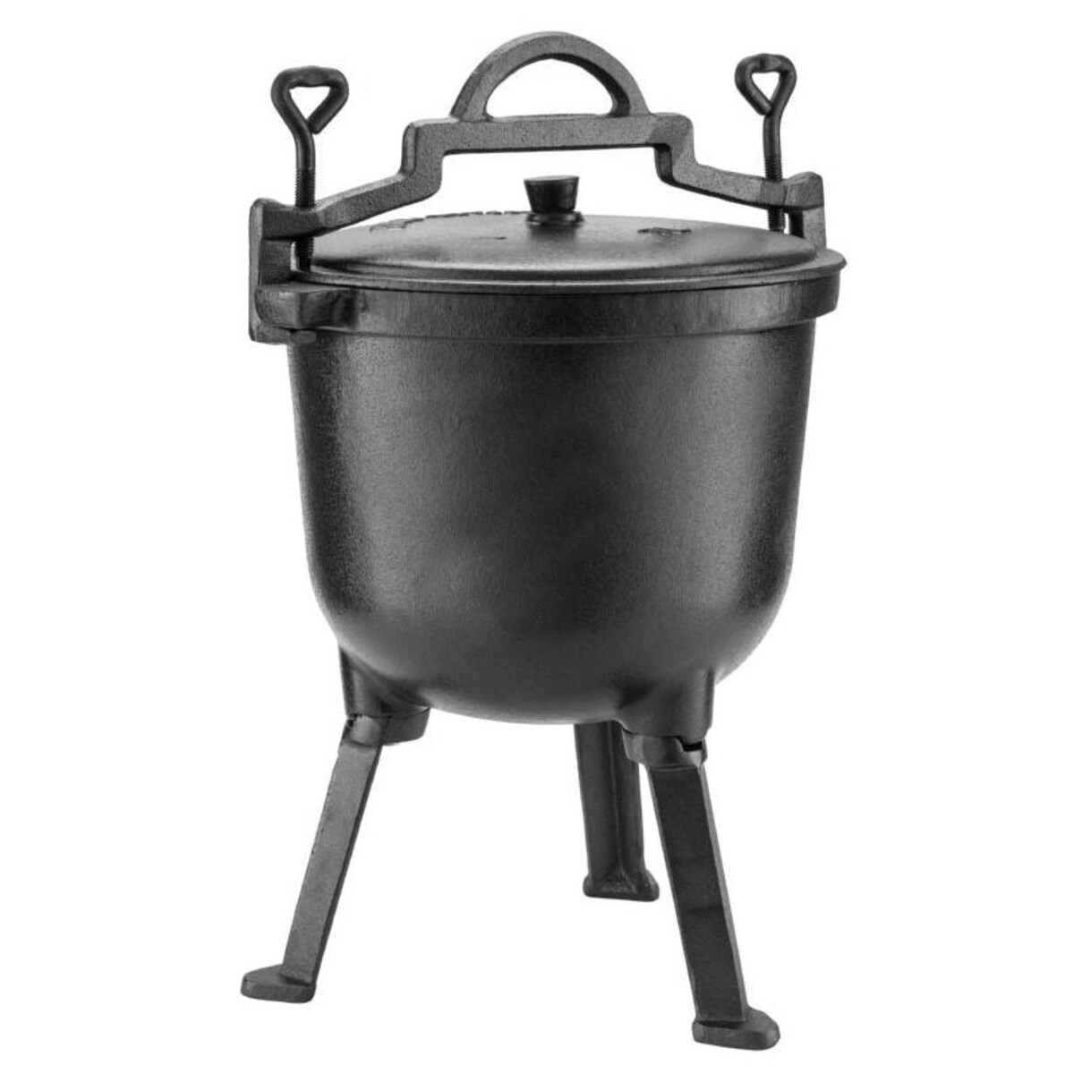 Kociołek żeliwny myśliwski 8L na ognisko KINGHOFF