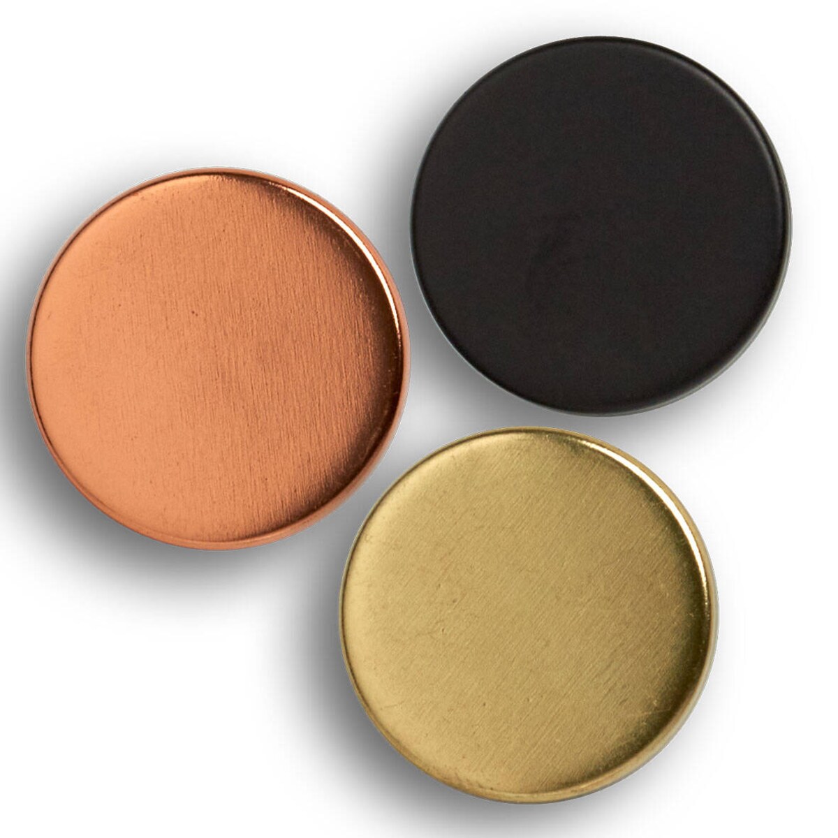 Komplet magnesów, 4 sztuki, Ø 2,3 cm