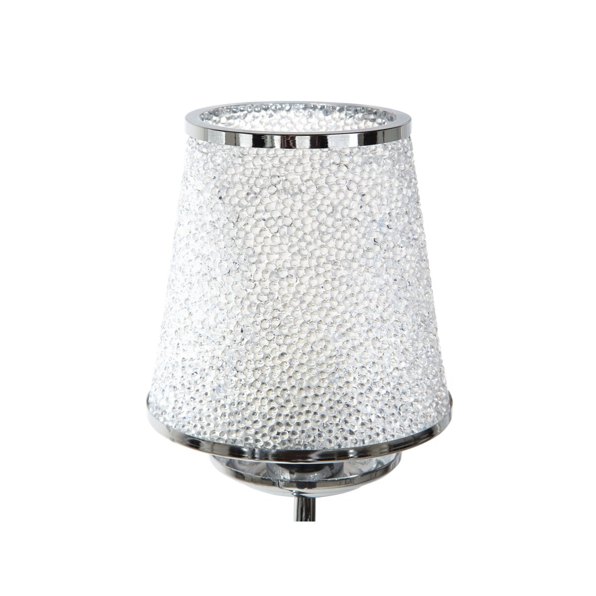 Żyrandol metalowy srebrny BRADANO