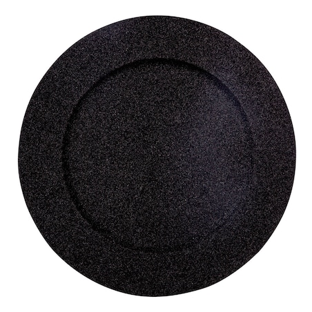 Talerz ozdobny z brokatem, Ø 33 cm