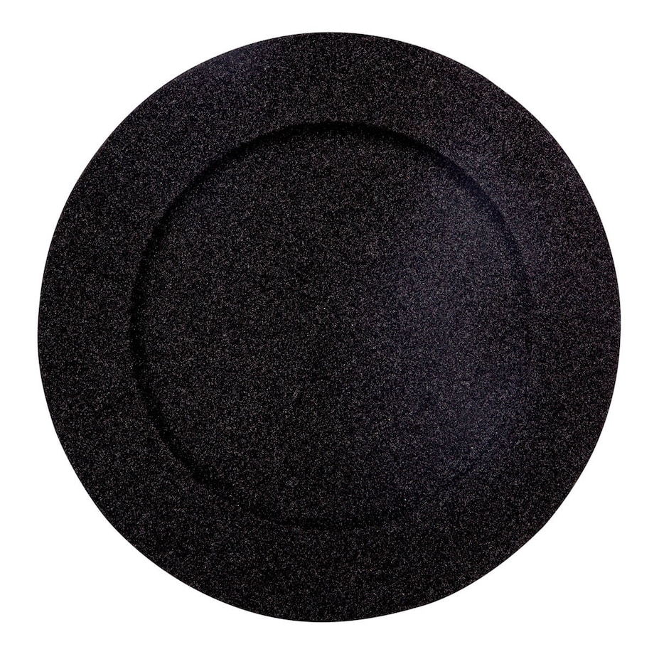 Talerz ozdobny z brokatem, Ø 33 cm