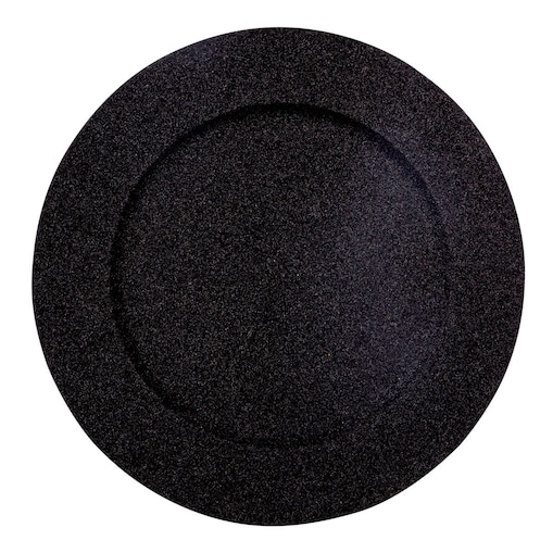 Talerz ozdobny z brokatem, Ø 33 cm