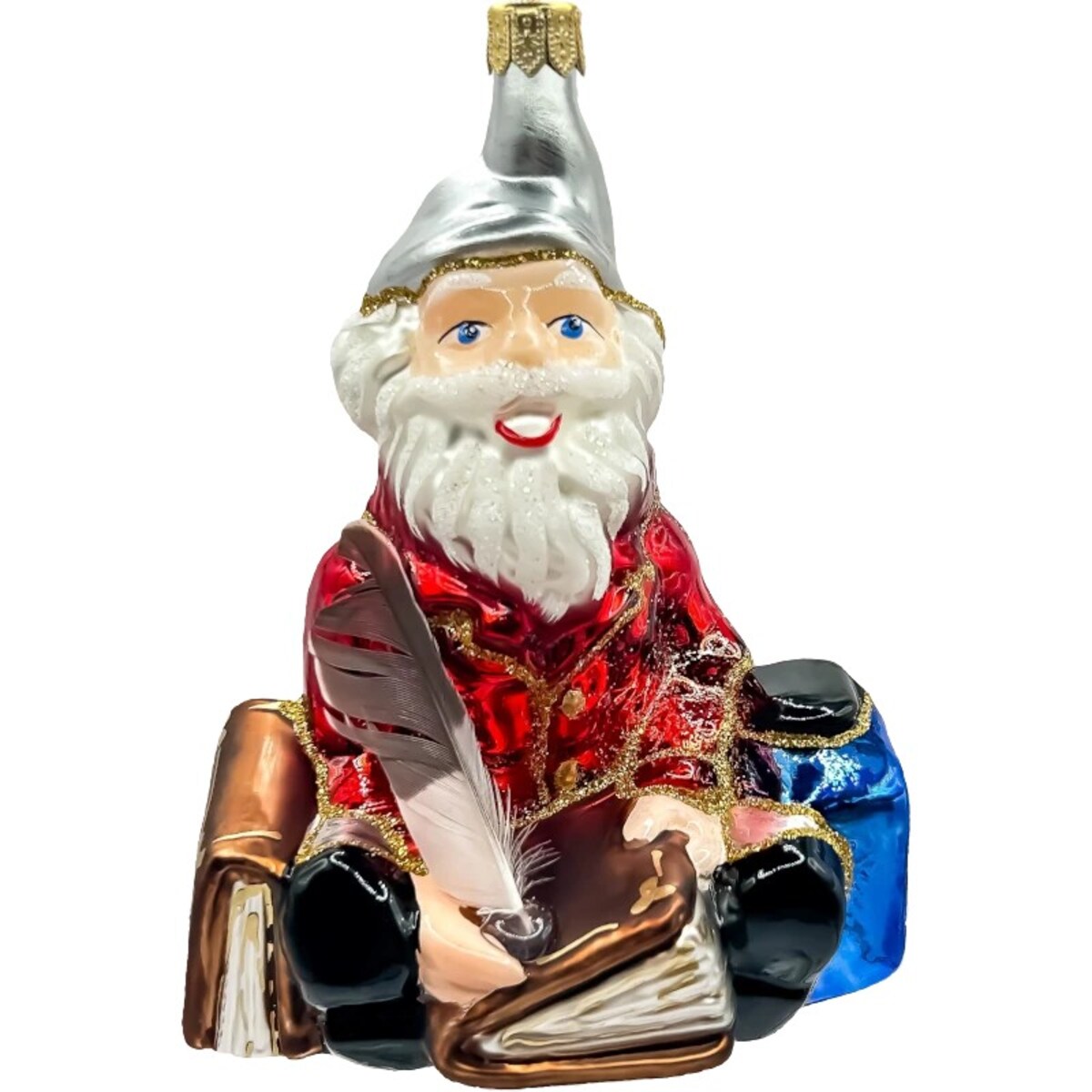 Bombka choinkowa: Mądry Skrzat Pisarz