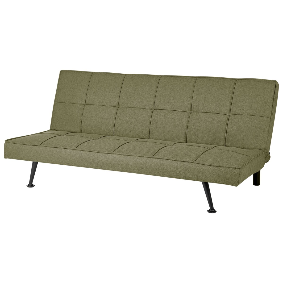 Sofa rozkładana oliwkowa HASLE