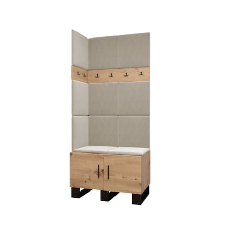 Garderoba do przedpokoju Abiks ARTIN 11 artisan+manila02