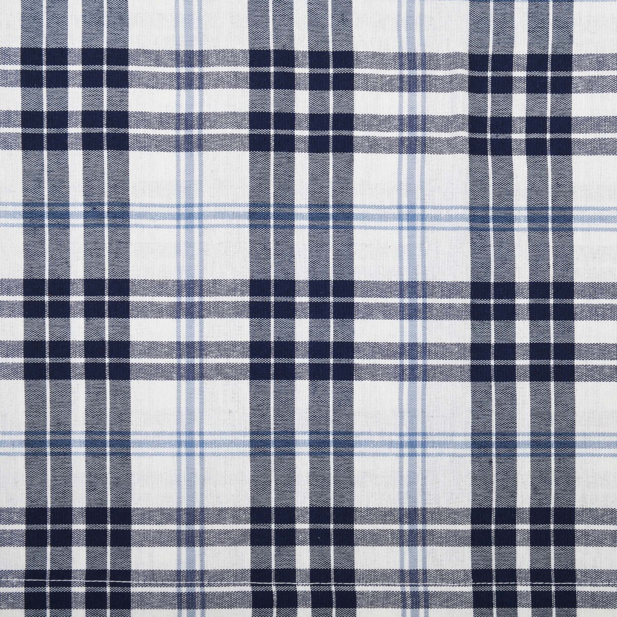 Obrus Blue Plaid - 130 cm x 300 cm - idealny dla 8 osób