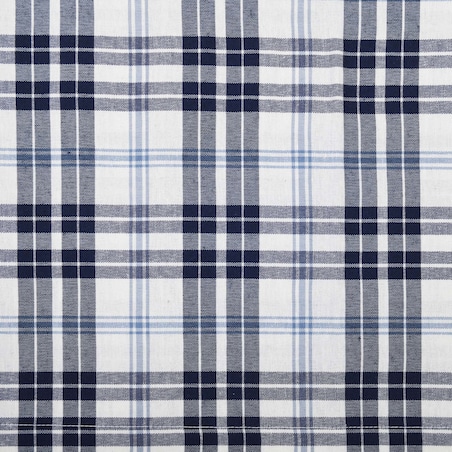 Obrus Blue Plaid - 130 cm x 300 cm - idealny dla 8 osób