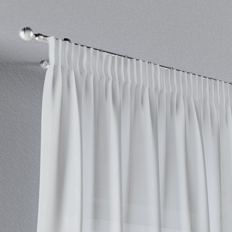 Zasłona na taśmie marszczącej 1 szt. 130x245 kremowy