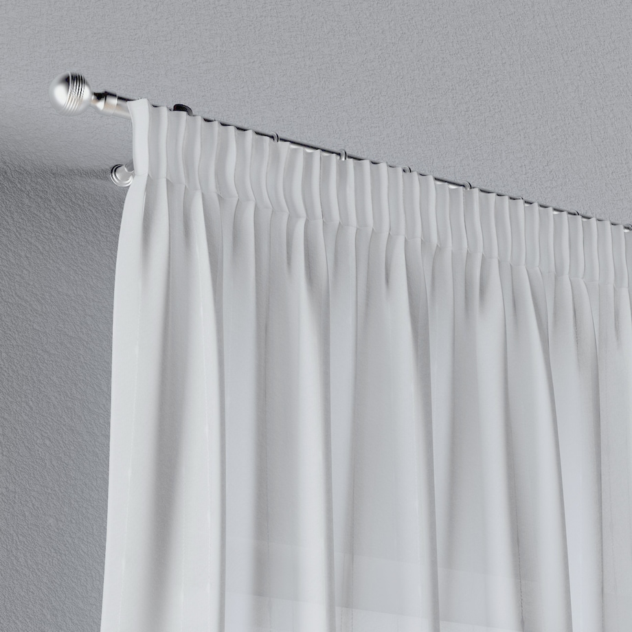 Zasłona na taśmie marszczącej 1 szt. 130x245 kremowy