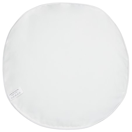 Zestaw 2 poduszek ogrodowych VIOZENE Wzór roślinny 40 x 40 cm Biały
