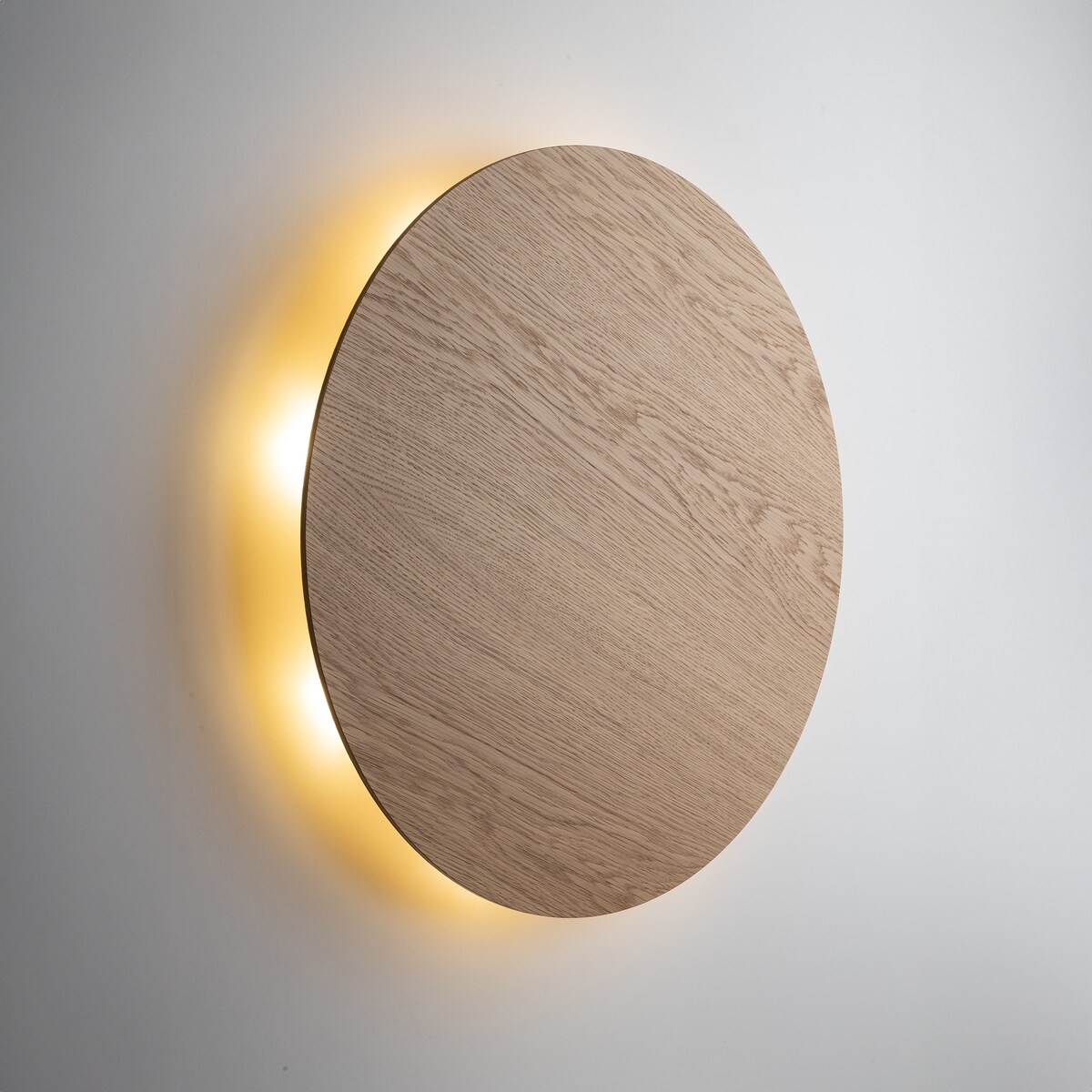Kinkiet lampa ścienna TK Lighting LUNA WOOD Dąb 60 cm czarna, 8xG9, nowoczesna