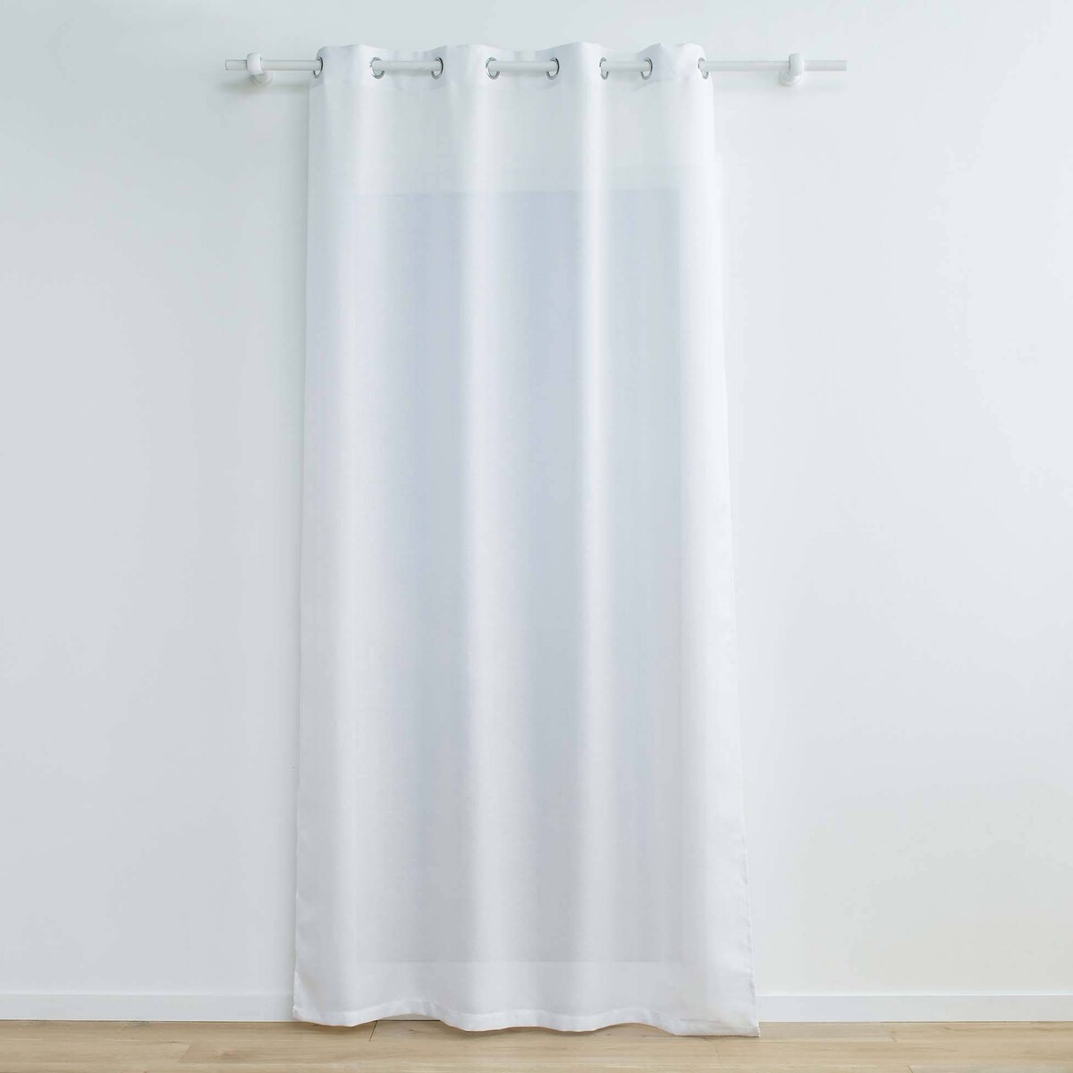 Zasłona z metaliczną nitką ZELINE, 140 x 260 cm