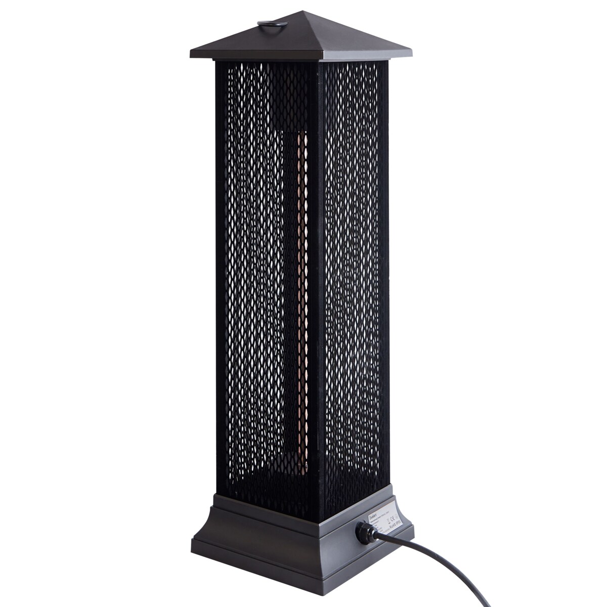 Promiennik na podczerwień wolnostojący TUNUPA 1500 W Czarny