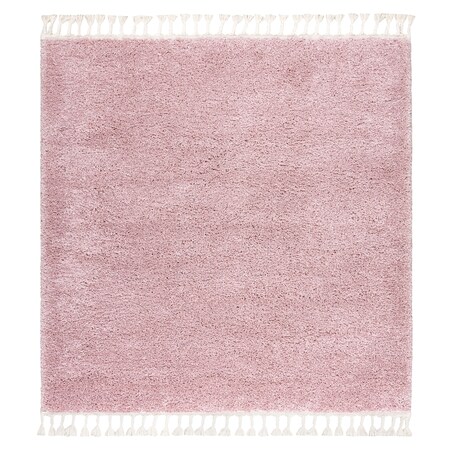 Dywan kwadratowy BERBER 9000 różowy 160x160 cm