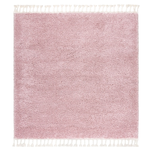 Dywan kwadratowy BERBER 9000 różowy 160x160 cm