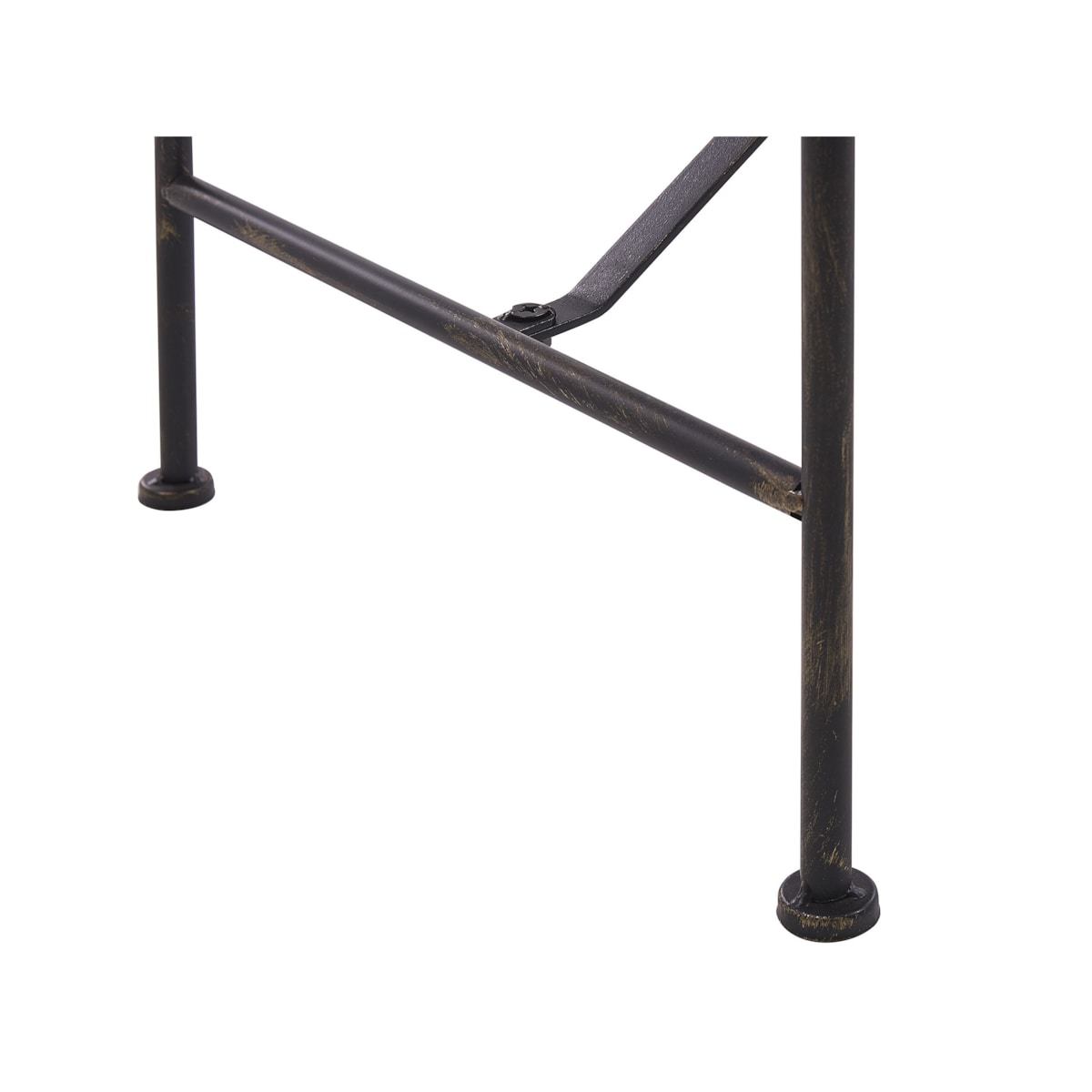 Ławka ogrodowa 130 cm czarna MILAZZO