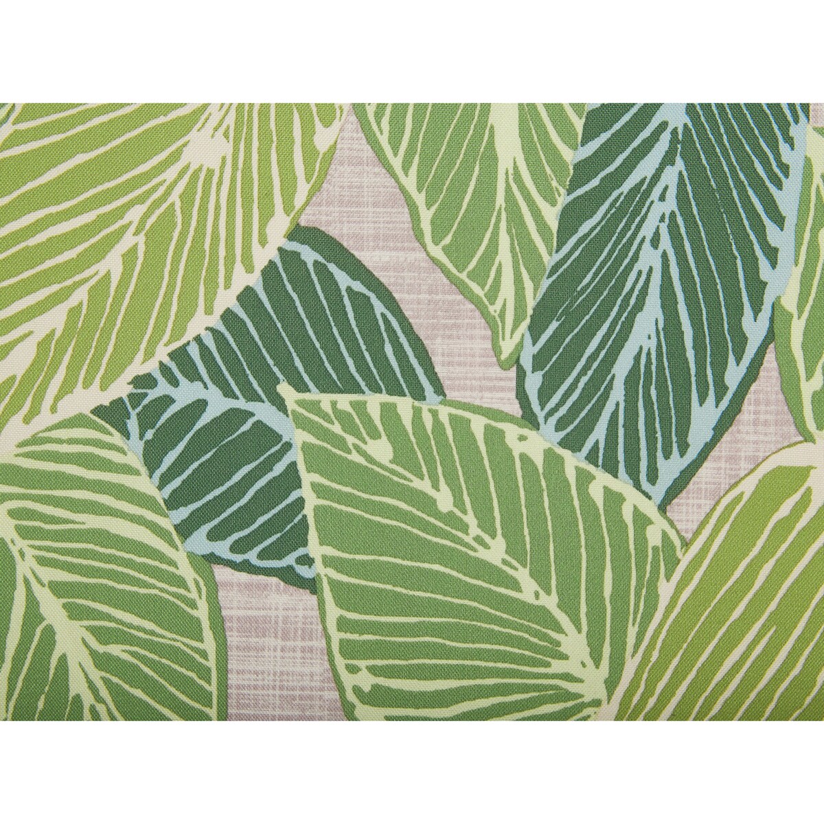 Zestaw 8 poduszek na krzesła ogrodowe w liście zielony SASSARI