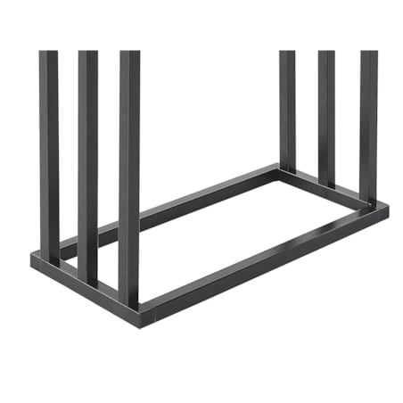 Stojak na ręczniki CHARRAS Metal Ciemnobrązowy