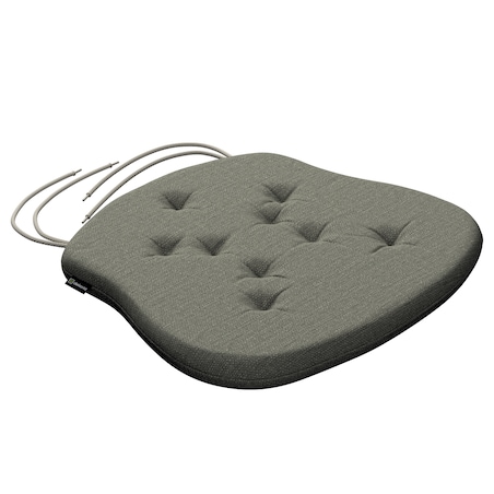 Poduszka na krzesło Filip, szaro-beżowy, 41 x 38 x 3,5 cm, Living II