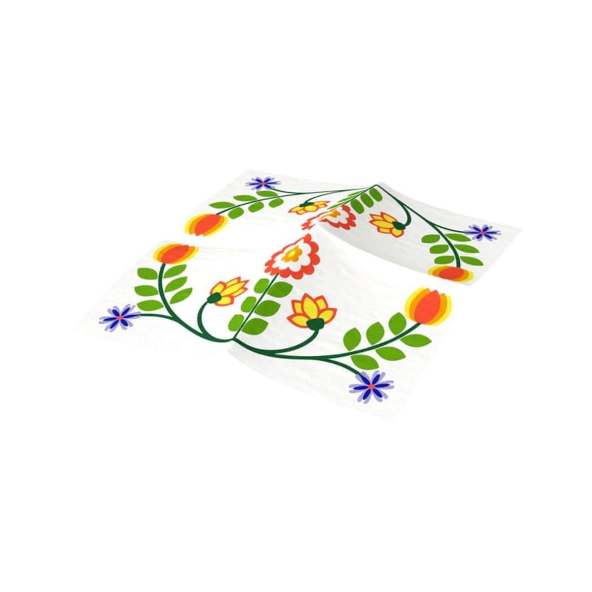 Serwetki papierowe Renova Folk Flowers 20 szt