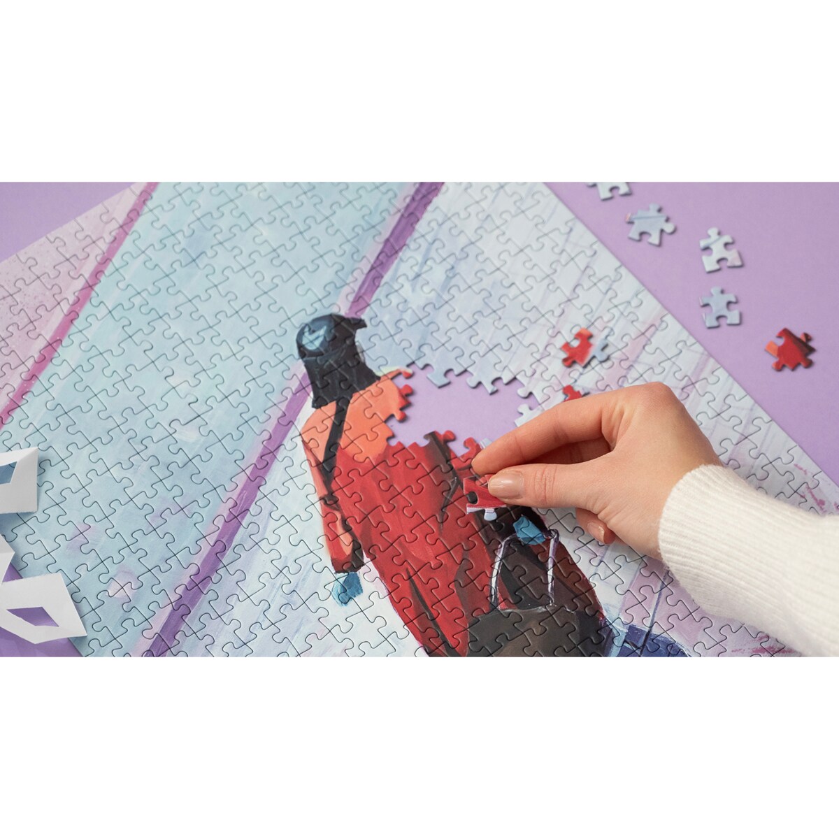 Muno Puzzle "Zakupy" by Julia Kantorska Puzzle 500 el. w ozdobnej tubie