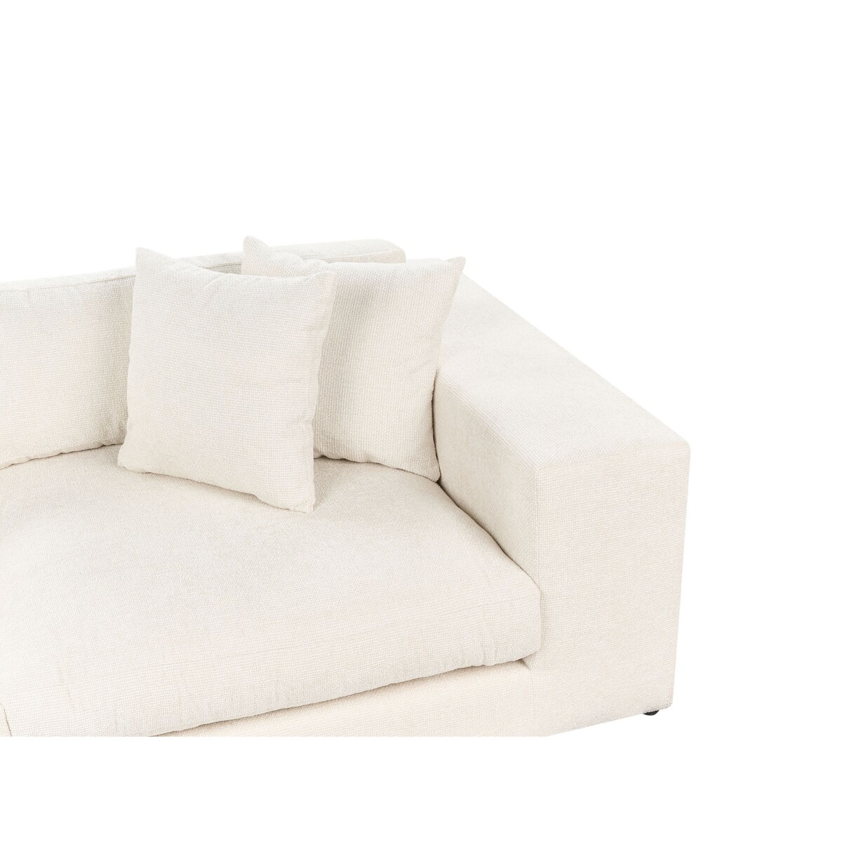 Sofa 3-osobowa biała GLORVIKA II