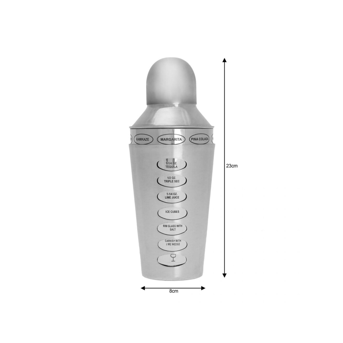 Shaker Barmański Z Recepturami 600Ml Kinghoff