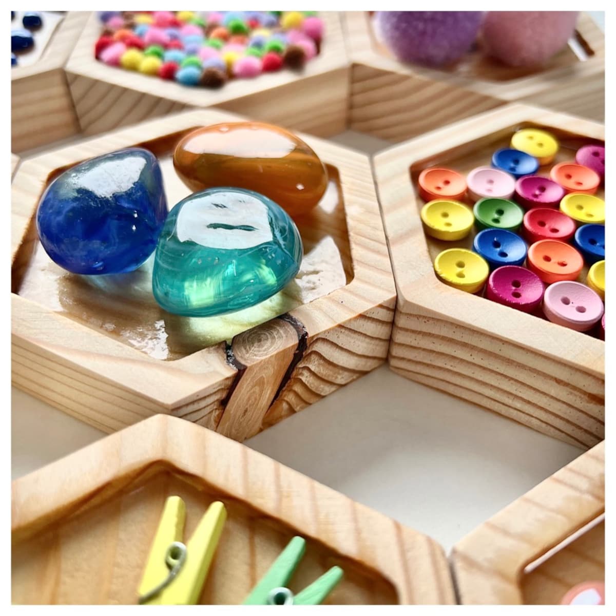 Dyski sensoryczne KOLORY TĘCZY