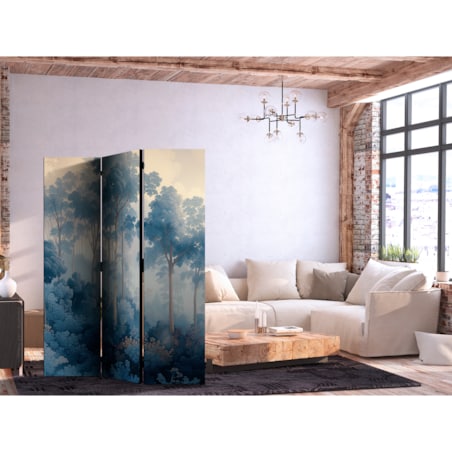 Parawan Akustyczny Bajkowy Niebieski Las 135x172cm