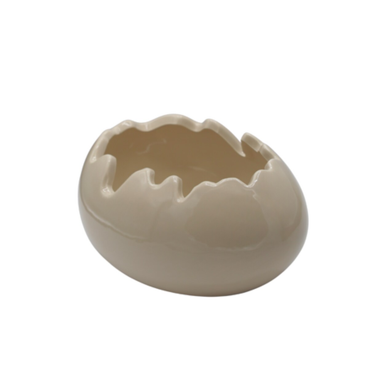 Osłonka skorupka 12,3x16,2x22 cm CONCHIGLIA beżowa