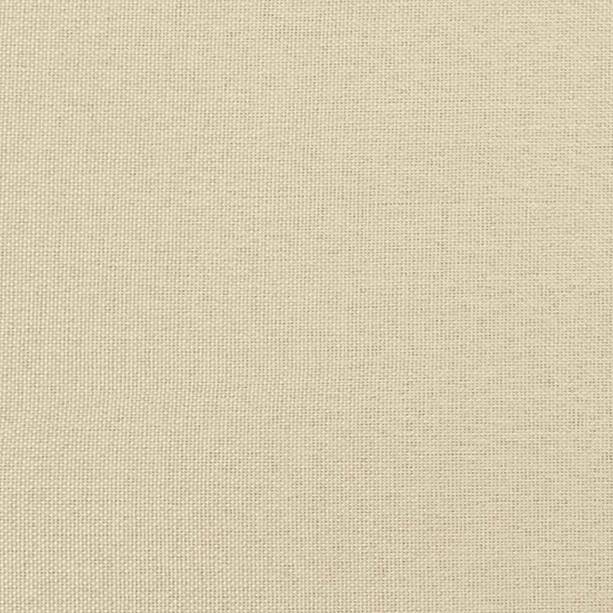 vidaXL Fotel, kremowy, obity tkaniną