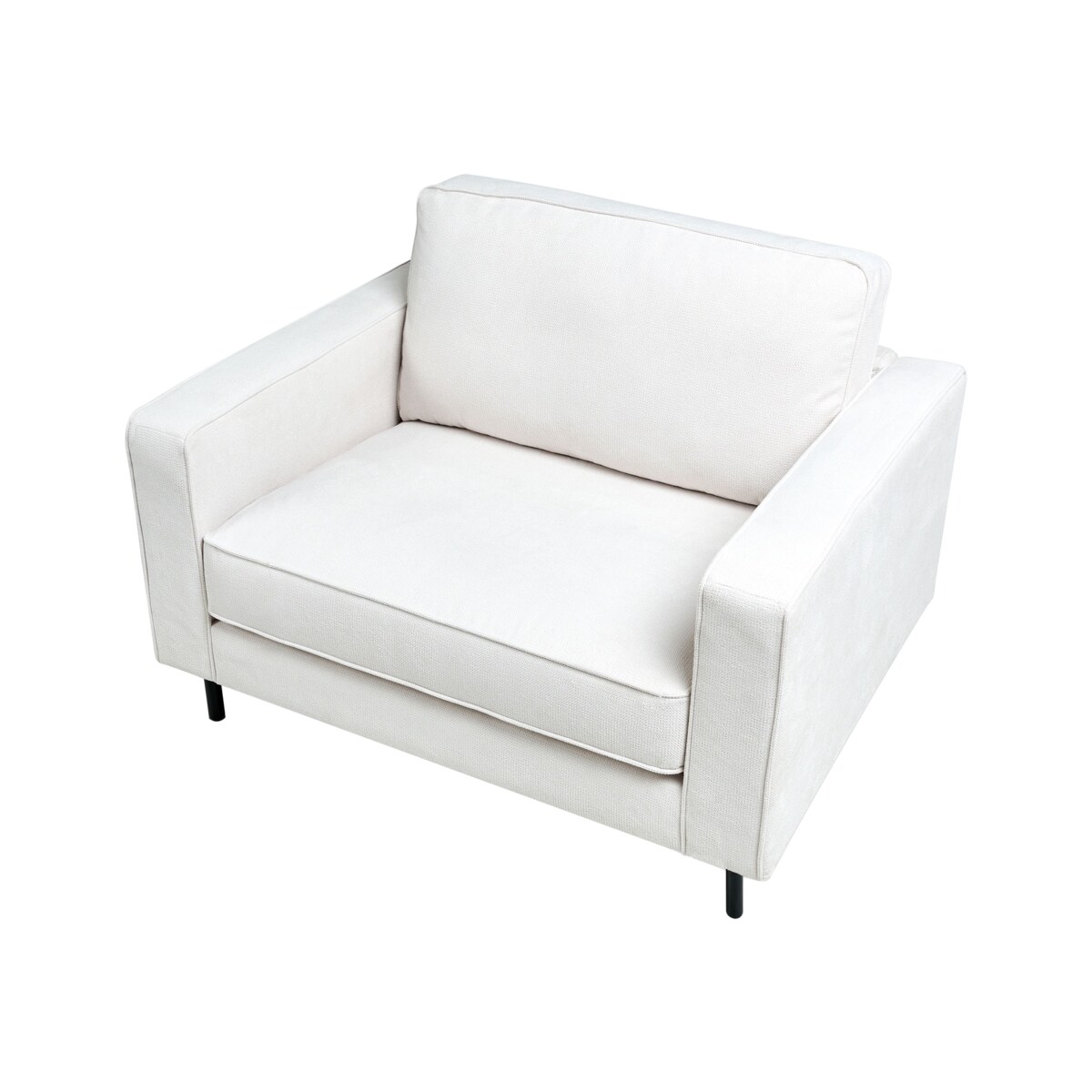 Fotel SAVALEN Złamana biel