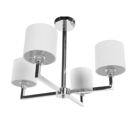 Lampa wisząca 4-punktowa metalowa biała SHAPKINA
