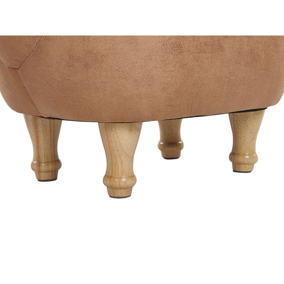 Pufa zwierzak ekoskóra beżowa HORSE