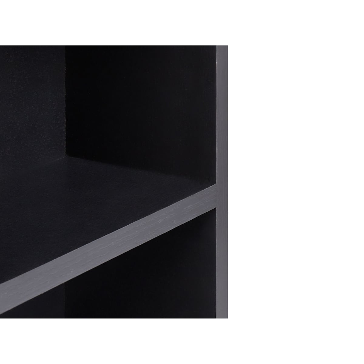 Szafka wisząca łazienkowa z lustrem JOINVILLE 60 cm Czarny