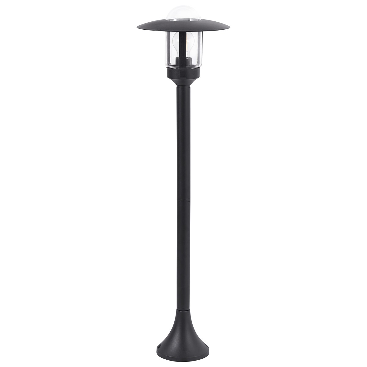 Lampa ogrodowa słupek TIZU Czarny