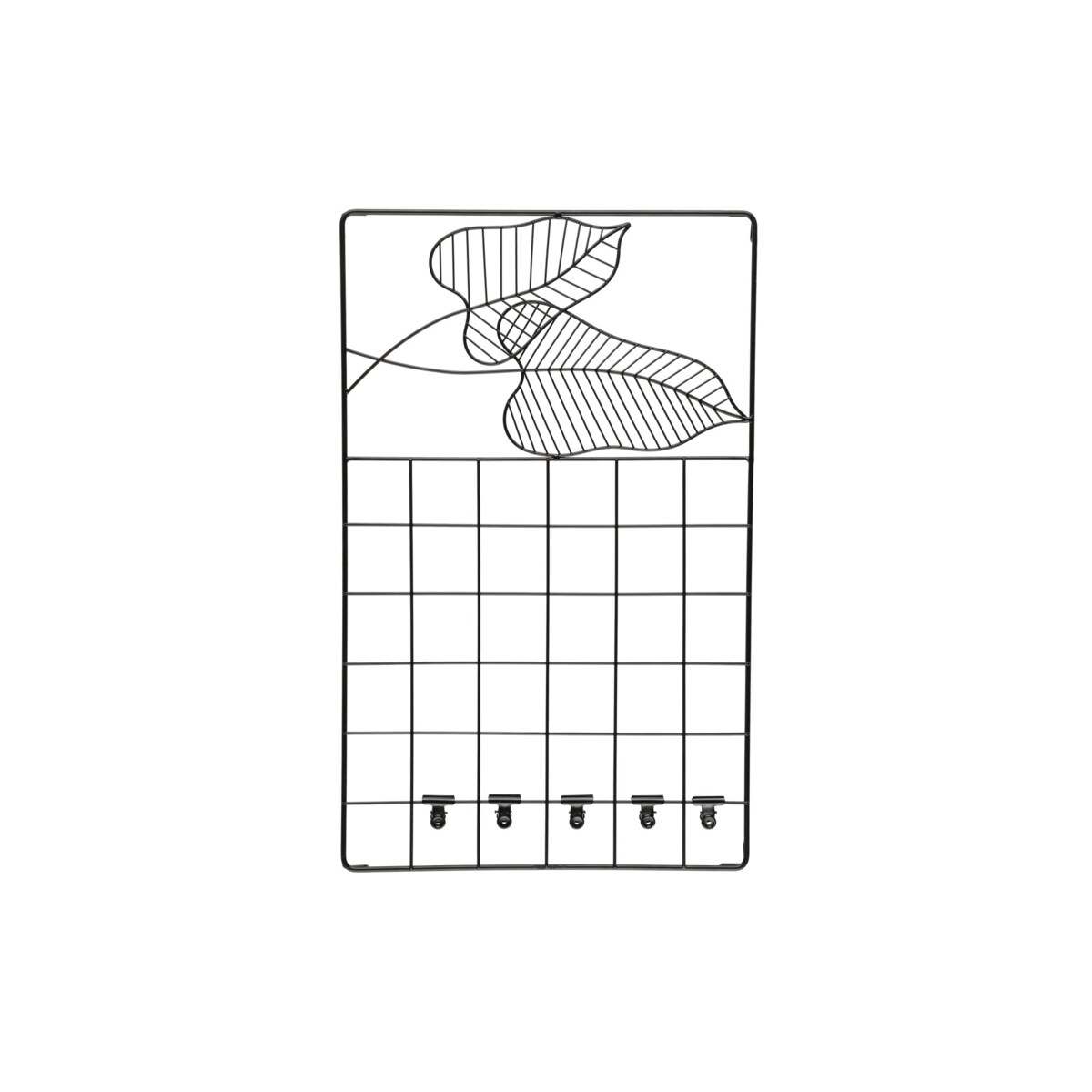Metalowa tablica krata na notatki, 38 x 60 cm
