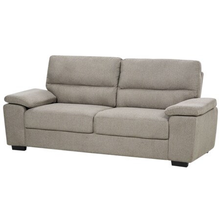 Komplet wypoczynkowy 5-osobowy jasnobrązowy VOGAR