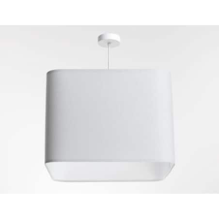 Lampa wisząca KWADRO LEN 008-40w25 biała