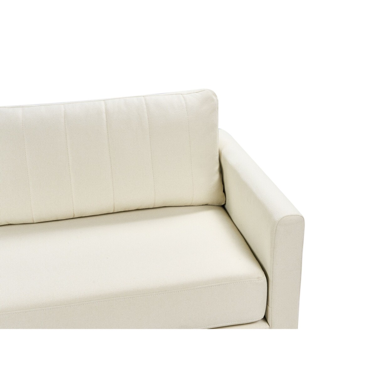 Sofa 3-osobowa jasnobeżowa MALA