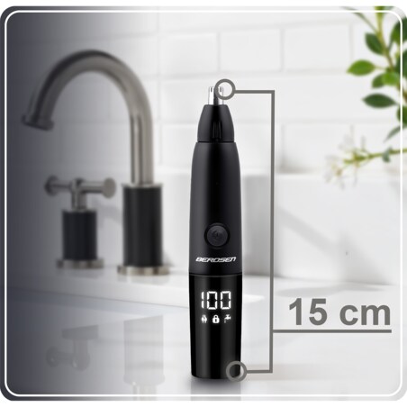 Trymer do nosa i uszu precyzyjna maszynka golarka Berdsen