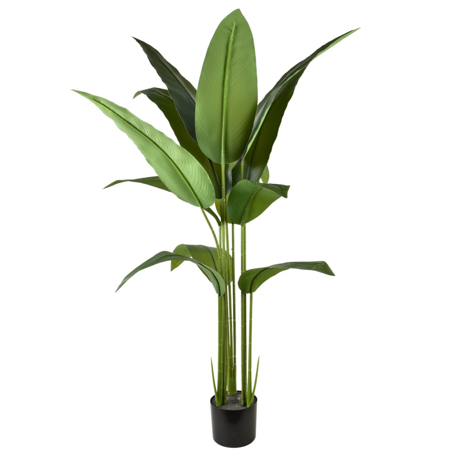 Kwiat sztuczny Bananowiec 140 cm w doniczce Viridis