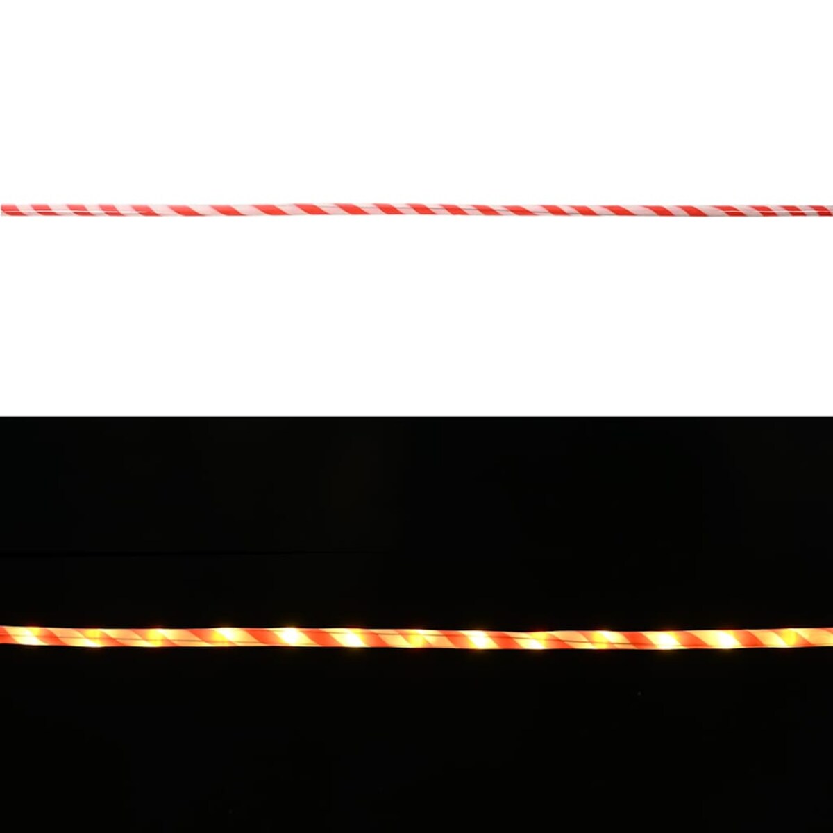 vidaXL Lina świetlna z 1200 diodami LED Ciepła biel 50 m PVC