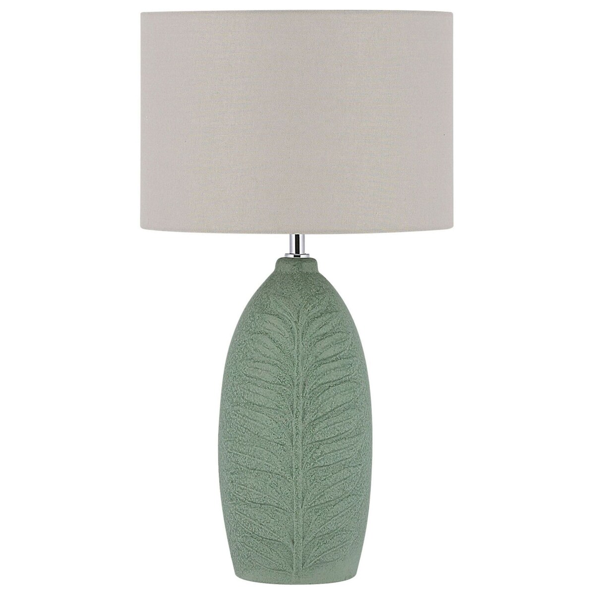 Lampa stołowa ceramiczna zielona OHIO